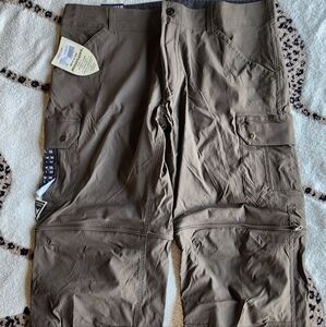Kuhl Mens Renegade Convertible Pants NWT 36x32